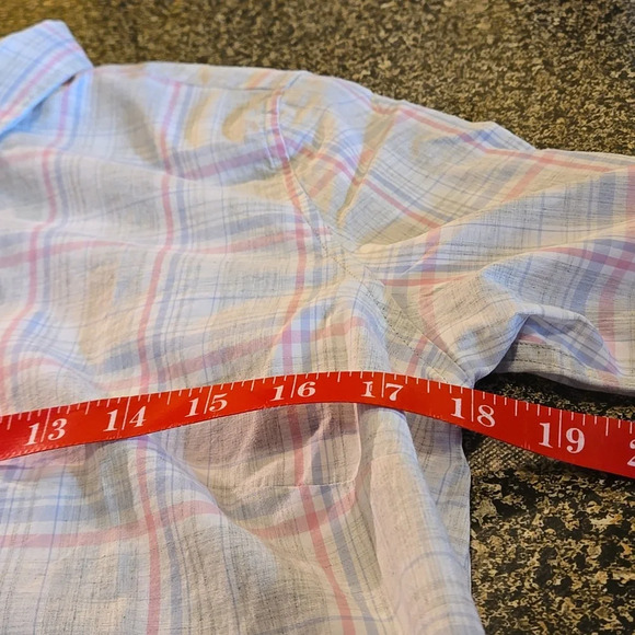 UNTUCKit Chasseles Button Up Shirt Long Sleeve Gray Plaid Women’s Size 6 (Small) - Picture 6 of 10
